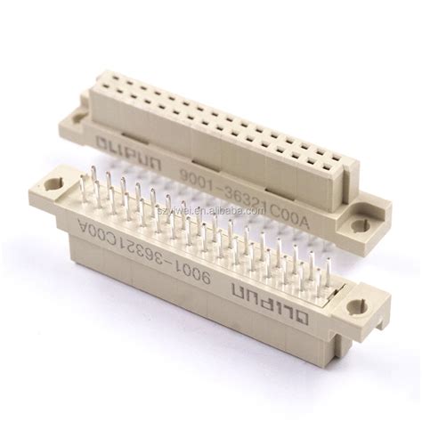 Backplane Connector Din 41612 Dual Row 32 Pins Female Header 2x16 32