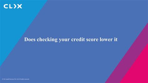 Ppt Does Checking Your Credit Score Lower It Powerpoint Presentation