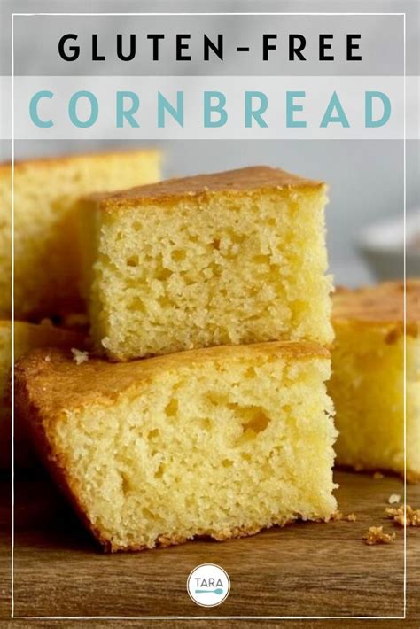 This Gluten Free Sweet Cornbread Recipe That Is Thick And Soft With A