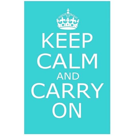 Keep Calm And Carry On 13x19 Large Poster Size Print