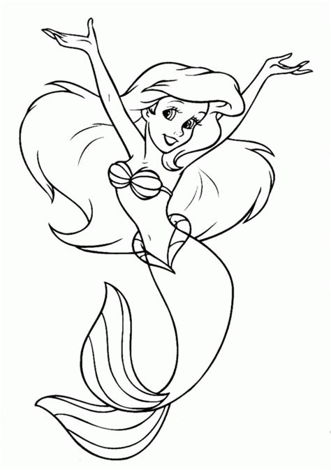 Little Mermaid Coloring Pages | ColoringPagesABC.com