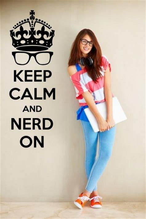 Keep Calm And Nerd On Geek Wall Sticker Wall Stickers Store Uk