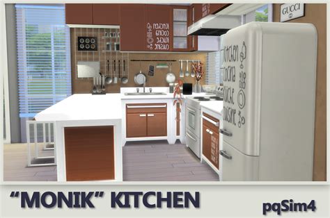 Kitchen Monik Sims 4 Custom Content