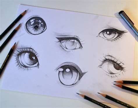 Sketchy Eyes By Lighane On Deviantart