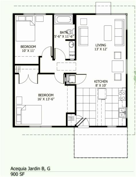 20 X 30 Cottage Floor Plans Floorplansclick