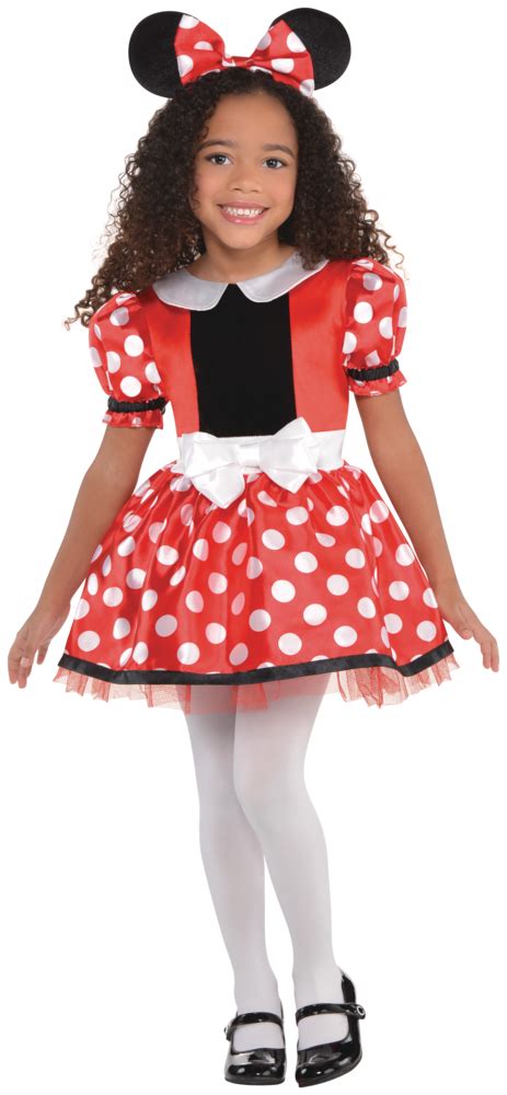 Toddler Disney Minnie Mouse Redwhite Polka Dot Dress With Headband