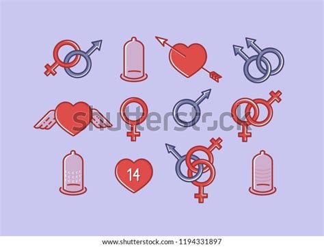 vector set sex icons line style stock vector royalty free 1194331897 shutterstock