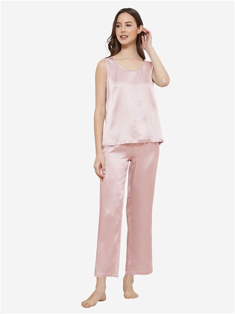 100 Pure Mulberry Silk Pajama Set For Women