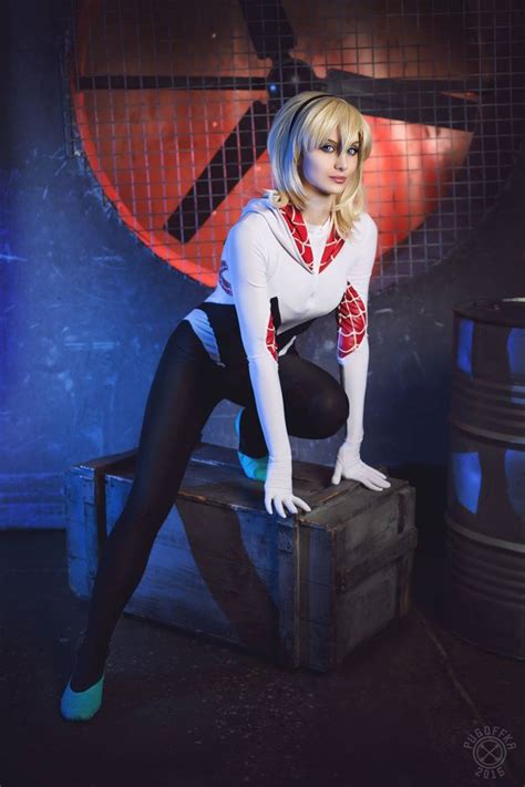 Calvins Canadian Cave Of Coolness Spider Gwen Cosplay By Mari Evans