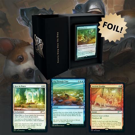 Check spelling or type a new query. Magic: The Gathering Reveals New Dog-Themed Secret Lair Without Any Dog Creature Cards