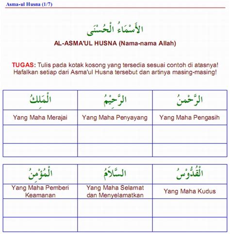 Berikut teks asmaul husna yang dapat dipergunakan untuk pembinaan karakter dan kepribadian anak. Download Ebook Lafazh Asmaul Husna Teks Arab Latin Dan ...