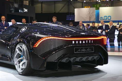 Bugatti Voiture Noire Le Prix De Lexclusivité Largus