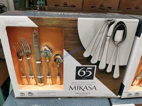 Mikasa 65 Piece Flatware Set Costcochaser