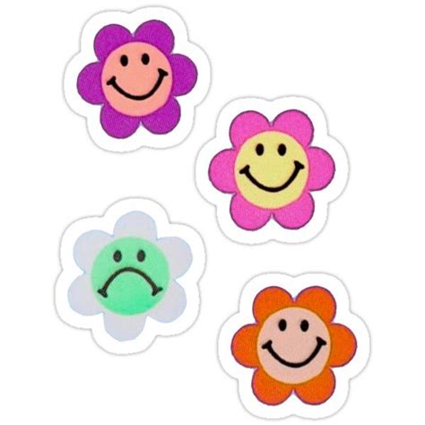 A collection of the top 35 indie kid wallpapers and backgrounds available for download for free. 'Smiley Flower ' Sticker by pickles-alexa in 2020 | Print ...