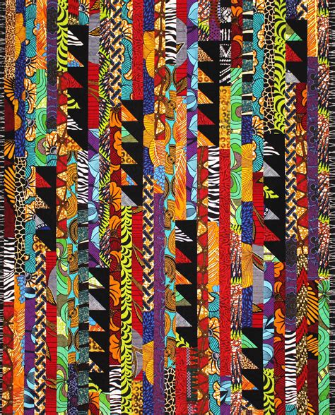 African Wax Fabric Quilts African American Quilts African Quilts