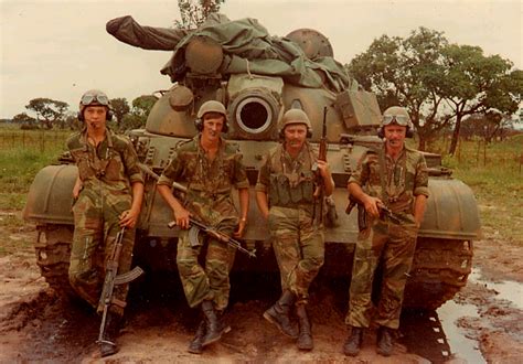 Rhodesian T55 Tank Donated By South Africa