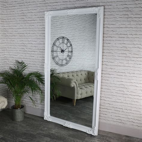 Unfollow large white ornate mirror to stop getting updates on your ebay feed. Extra Large Full Length Ornate White Wall Mirror | Melody ...