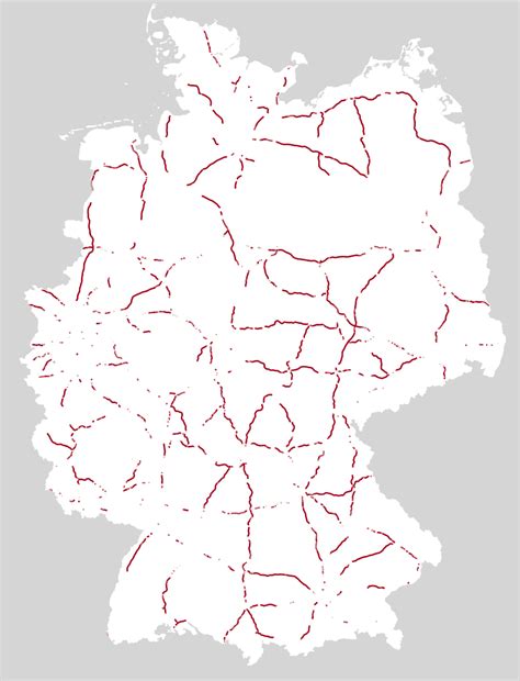 Autobahnnetz Deutschland Karte 2019