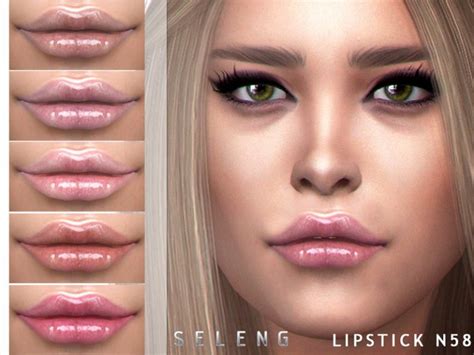 Lipstick N58 The Sims 4 Catalog