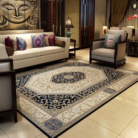 traditional chinese vintage rugs  carpets  home living room