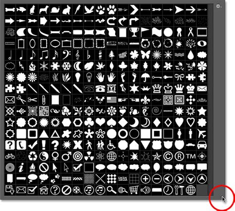 how to use the custom shape tool in photoshop