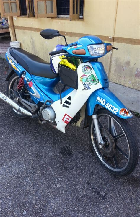 Tiba2 mai semangat nak cuba restore sendiri. The Modenas 110 at MotorBikeSpecs.net, the Motorcycle ...