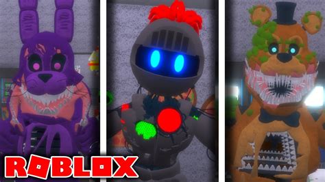 Twisted Animatronics And Gallant Gaming Animatronic In Roblox Fnaf 2 A