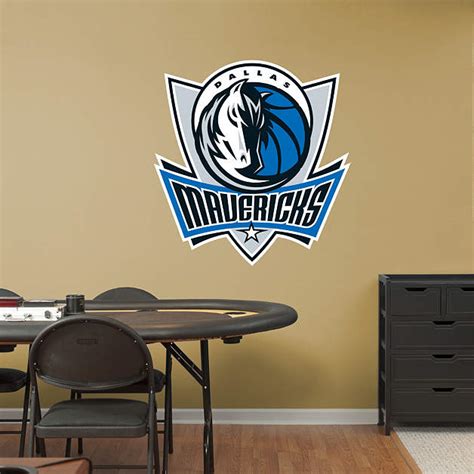 Dallas Mavericks Logo Wall Decal Shop Fathead® For Dallas Mavericks Decor
