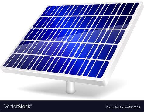Solar Panel Icon Royalty Free Vector Image Vectorstock