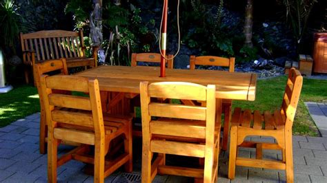 Pin hilton dining chairpin hilton dining chair. Weekend Craft: Macrocarpa wooden outdoor furniture NZ