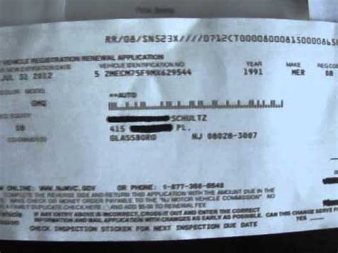 1991 Mercury Grand Marquis LS- New Jersey Registration Renewal - YouTube