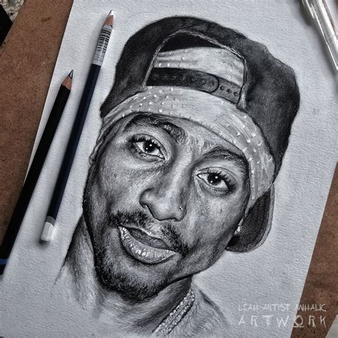 Tupac Pencil Drawings Easy