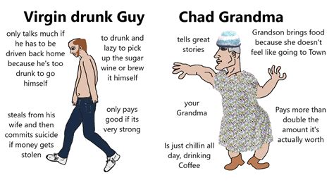 chad grandma vs virgin drunk guy mysummercar