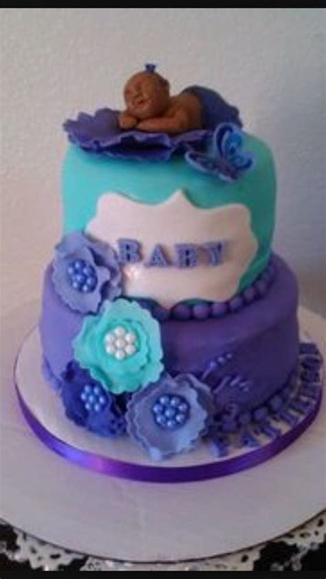 It has a purple and teal color scheme! Purple turquoise ( teal ) Baby shower | Baby shower ...