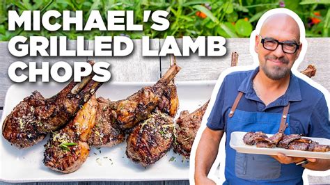 Michael Symons Grilled Lamb Chops With Rosemary Salt Symon Dinners