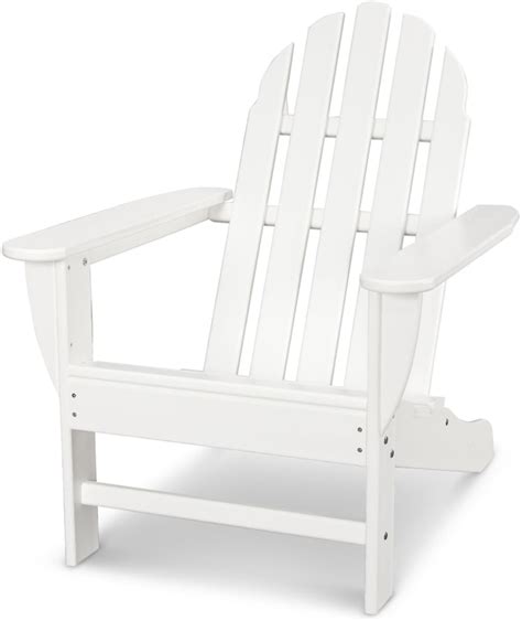 Polywood Classic Adirondack Chair Ad4030wh West Columbia Sc Tropic