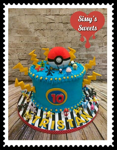 Pokemon Cake Birthday Kids Pokemon Cake Cake Dream Cake