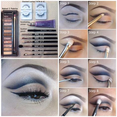 How To Do Cut Crease Eye Makeup For Beginners Saubhaya Makeup