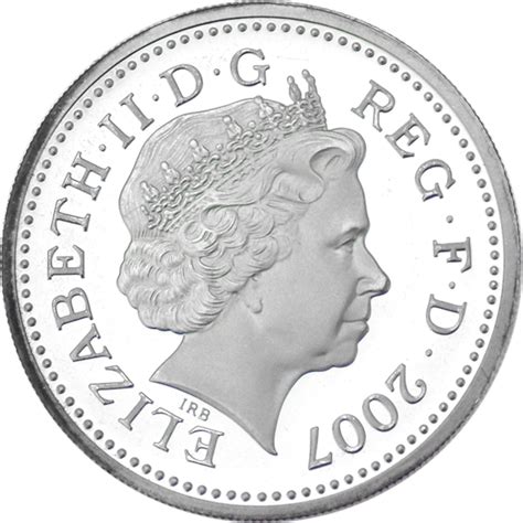 1 Pound Elizabeth Ii Gateshead Millennium Bridge Silver Piedfort