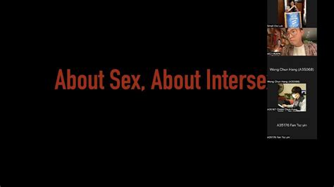 About Sex About Intersex 課堂分享（cantonese） Youtube