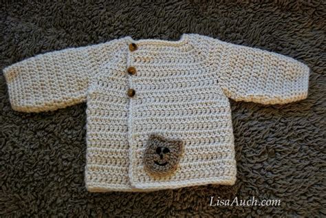 New Crochet Pattern For Baby Boy Cardigan Crochet