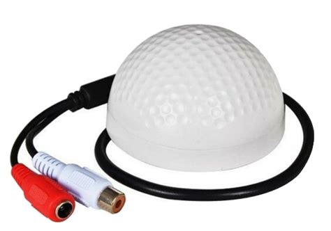 White Wired Ball Mic For Cctv Rs 400 Piece Neoco Id 20519126762