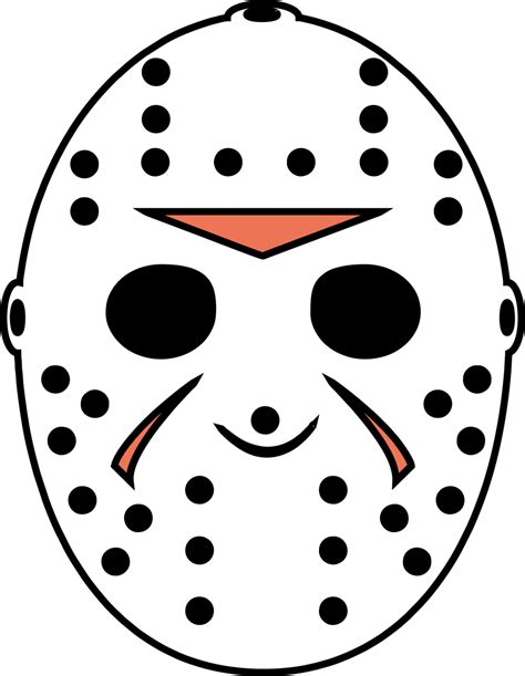 Jason Voorhees Left Breast Halloween Friday The 13th Jason Mask Full