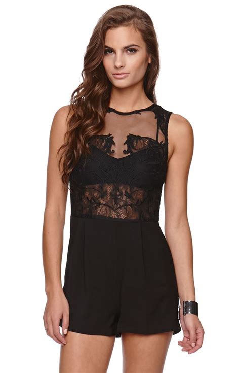 Nameless Lace Sheer Romper Beautiful Dresses Lace Romper Cute Summer Outfits