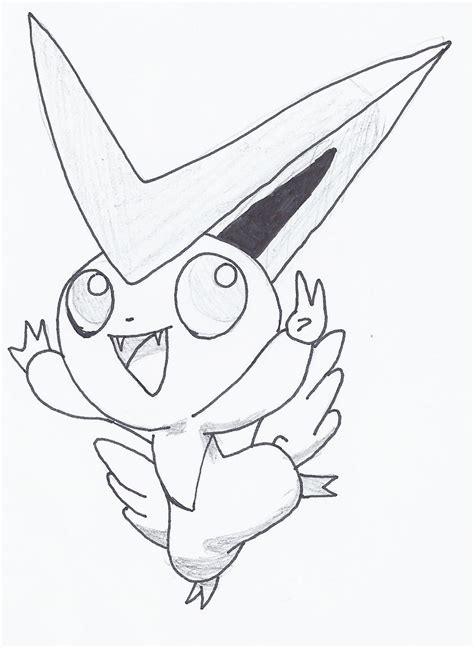 Victini By Ninjaweretiger On Deviantart