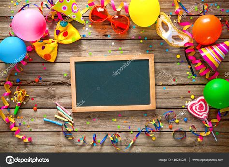 Colorful Birthday Or Carnival Background — Stock Photo © Alexraths
