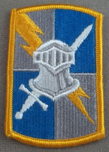 Us Army 513th Military Intelligence Brigade Full Color Merrowed Edge