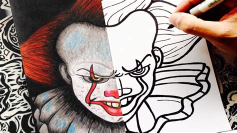 Como Dibujar A It Eso Paso A Paso Pennywise How To Draw It The