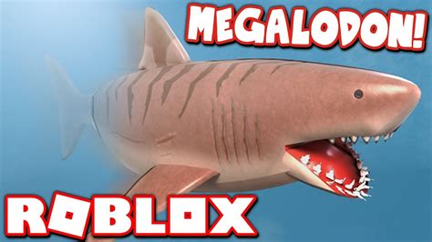 Roblox Shark Bite Megalodon With Hobbykids