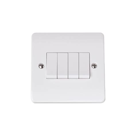 Mode 4 Gang 2 Way Light Switch The Light And Power Shop